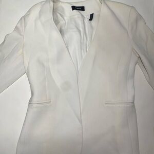Theory White Blazer